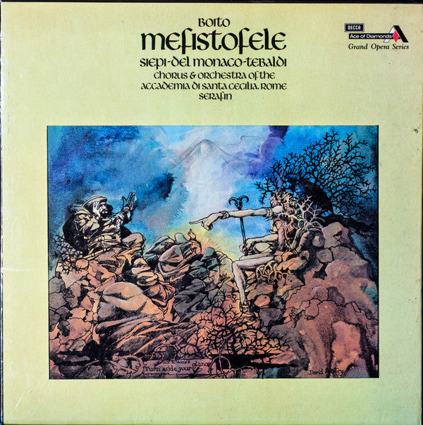 Arrigo Boito  -  Cesare Siepi, Mario del Monaco, Renata Tebaldi, Coro dell'Accademia Nazionale di Santa Cecilia  & Orchestra dell'Accademia Nazionale di Santa Cecilia, Tullio Serafin : Mefistofele (3xLP, Album, RE + Box)