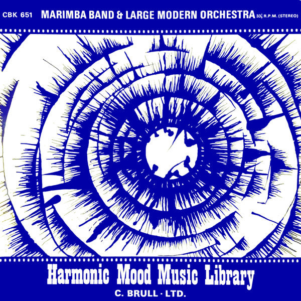 Unknown Artist : Marimba Band & Large Modern Orchestra (LP)
