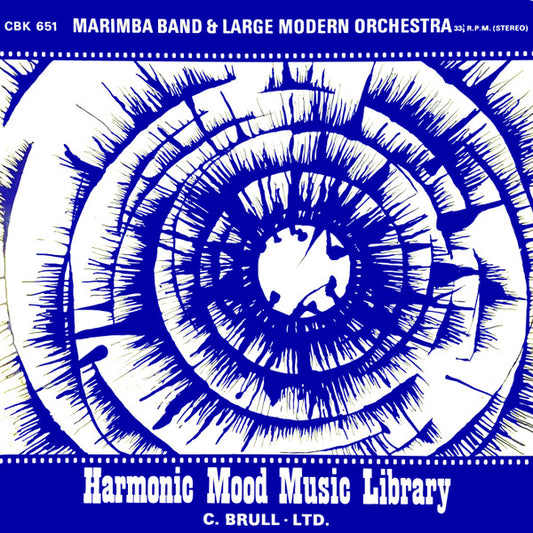 Unknown Artist : Marimba Band & Large Modern Orchestra (LP)