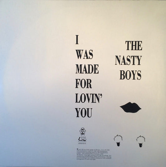 The Nasty Boys : I Was Made For Lovin' You (12")