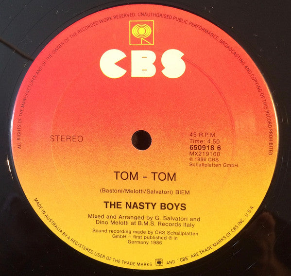 The Nasty Boys : I Was Made For Lovin' You (12")