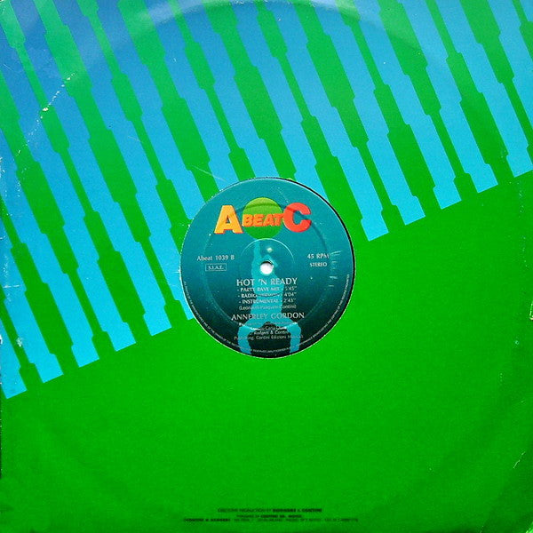 Annerley Gordon : Hot 'N' Ready (12")