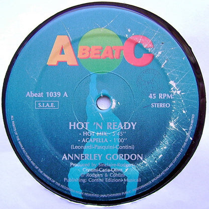 Annerley Gordon : Hot 'N' Ready (12")