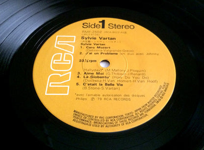 Sylvie Vartan : 決定版・シルヴィ・バルタン (2xLP, Comp)