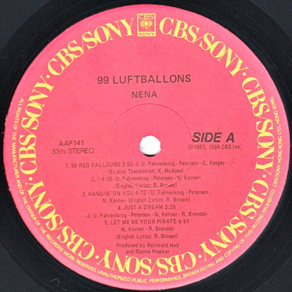 Nena : 99 Luftballons (LP, Album)
