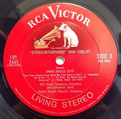 Robert Russell Bennett, RCA Victor Symphony Orchestra And "Armed Forces Suite" Symphonic Band : Armed Forces Suite (LP, Album, Hol)