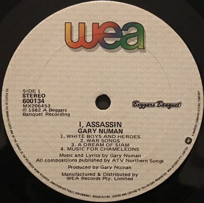 Gary Numan : I, Assassin (LP, Album)