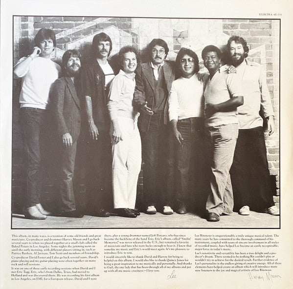 Lee Ritenour : Rit (LP, Album)