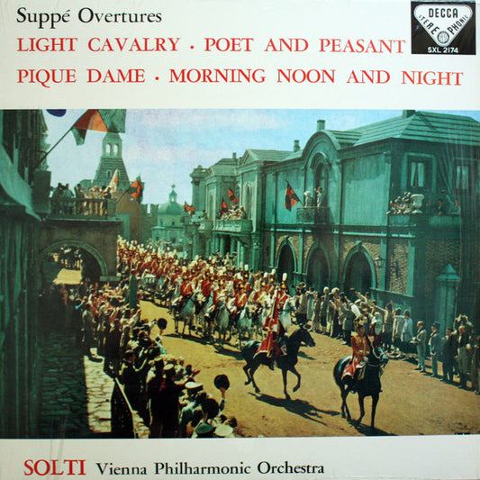 Georg Solti, Wiener Philharmoniker : Suppé Overtures (LP, RE)