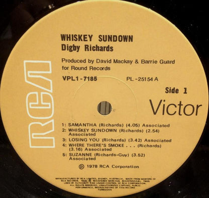 Digby Richards : Whiskey Sundown (LP, Album)