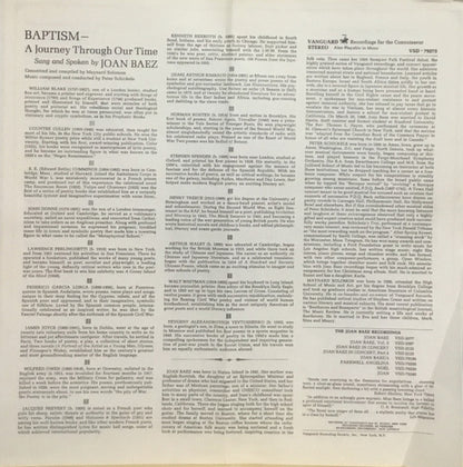 Joan Baez : Baptism (LP, Album)
