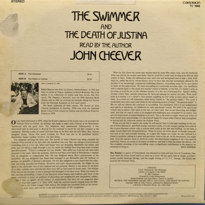 John Cheever : The Swimmer And The Death Of Justina (LP, Album)