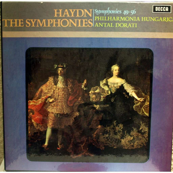 Joseph Haydn - Philharmonia Hungarica, Antal Dorati : Symphonies 49-56 (4xLP + Box)