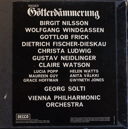 Wagner*, Wiener Philharmoniker, Georg Solti : Götterdämmerung (6xLP, EP2 + Box)