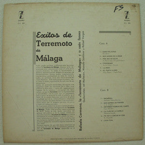 La Terremoto de Málaga : Exitos (LP, Comp)