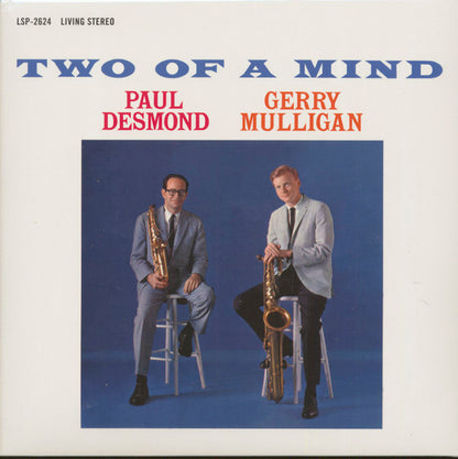 Paul Desmond, Gerry Mulligan : Two Of A Mind (LP, Album, RE, 180)