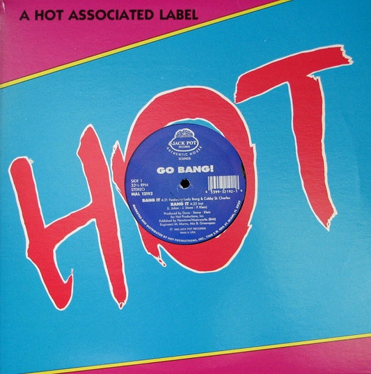 Go Bang!* : Bang It (12", Maxi, Blu)
