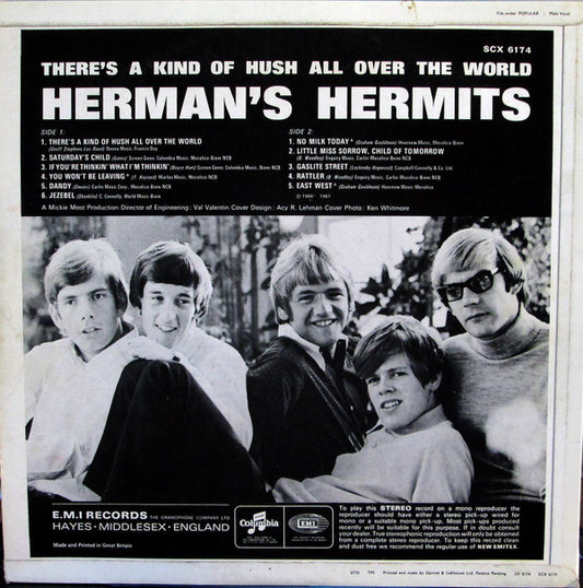 Herman's Hermits : There's A Kind Of Hush All Over The World (LP)