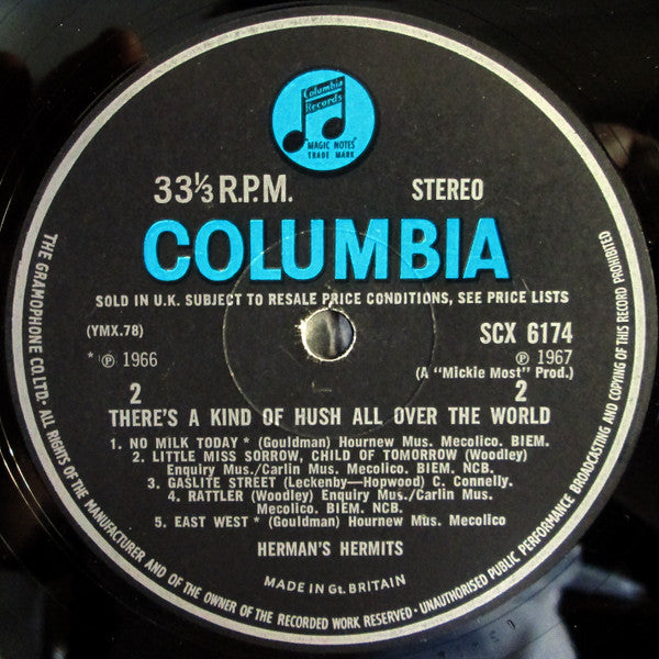 Herman's Hermits : There's A Kind Of Hush All Over The World (LP)