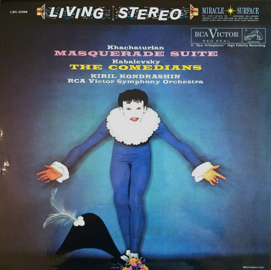 Aram Khatchaturian / Dmitry Kabalevsky / RCA Victor Symphony Orchestra : Masquerade Suite / The Comedians (LP, Album, Ltd, RE, RM, 200)