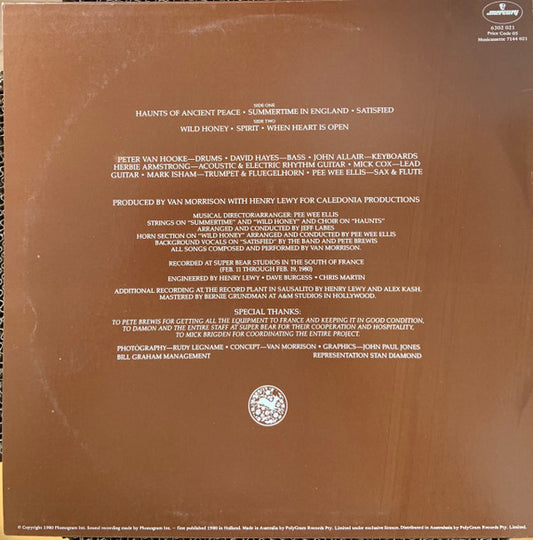 Van Morrison : Common One (LP, Album)