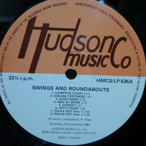 Reg Wale : Swings And Roundabouts (LP)