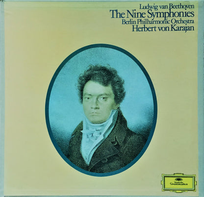 Ludwig van Beethoven, Berliner Philharmoniker, Herbert von Karajan : The Nine Symphonies (8xLP, Comp, RE + Box)