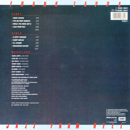 Frank Zappa : Jazz From Hell (LP, Album)