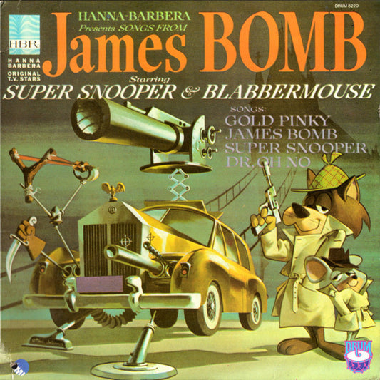 Super Snooper & Blabbermouse : James Bomb (LP, RE)