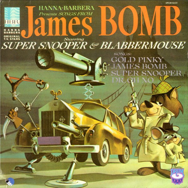 Super Snooper & Blabbermouse : James Bomb (LP, RE)