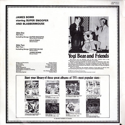 Super Snooper & Blabbermouse : James Bomb (LP, RE)