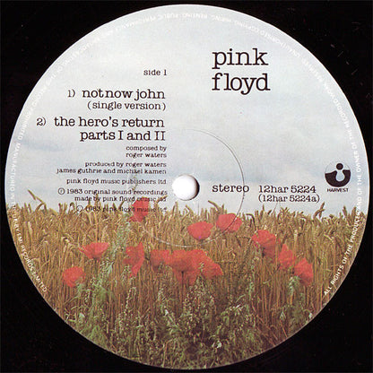 Pink Floyd : Not Now John (12", Single)