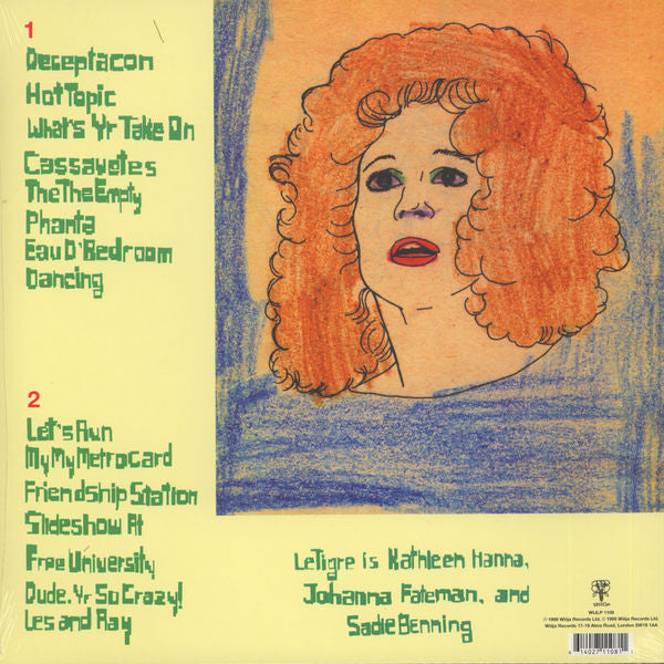 Le Tigre : Le Tigre (LP, Album, RE)