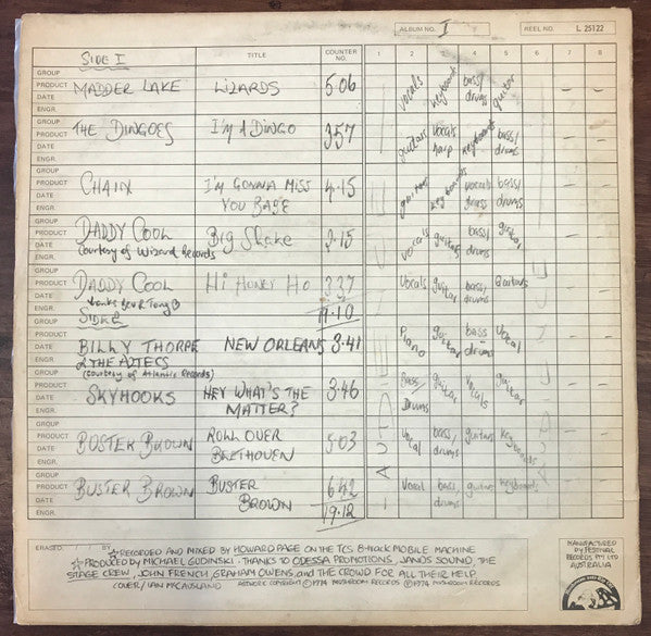 Various : Highlights Of Sunbury '74 Part 1 (LP, Comp)