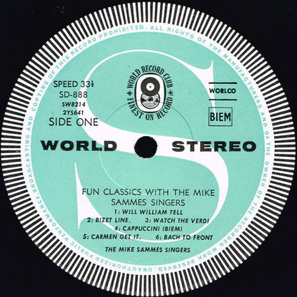 Mike Sammes Singers : Fun Classics (LP, Album, Club)
