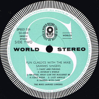 Mike Sammes Singers : Fun Classics (LP, Album, Club)
