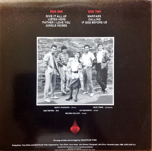 Hearts Of Fire (2) : Listen Here! (LP)