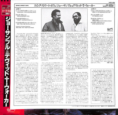 Joe Sample - David T. Walker : Swing Street Cafe (LP, Album, RE)