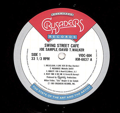 Joe Sample - David T. Walker : Swing Street Cafe (LP, Album, RE)