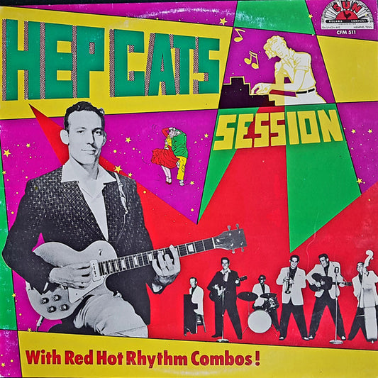 Sonny Burgess 'N Carl Perkins : Hep Cats' Session With Red Hot Rhythm Combos! (10", Comp, RE)