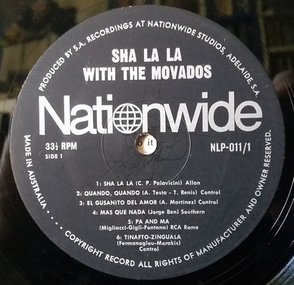 The Movados : Sha La La With The Movados (LP, Album)