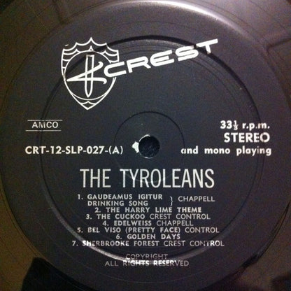The Tyroleans : The Tyroleans (LP, Album)