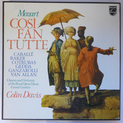 Mozart* - Colin Davis* : Così Fan Tutte (4xLP + Box)