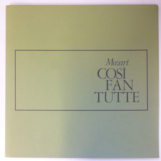 Mozart* - Colin Davis* : Così Fan Tutte (4xLP + Box)