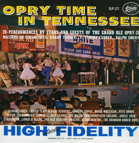Various : Opry Time In Tennessee (LP, Comp, Mono)