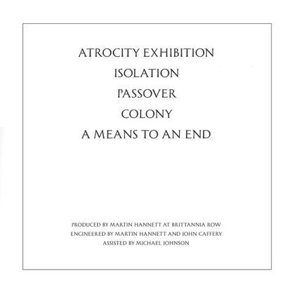 Joy Division : Closer (LP, Album, RE, RM, 180)