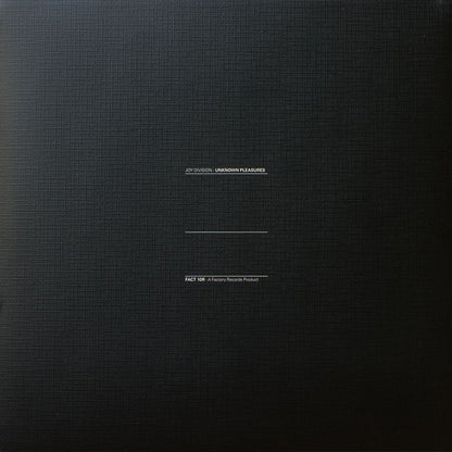Joy Division : Unknown Pleasures (LP, Album, RE, RM, 180)