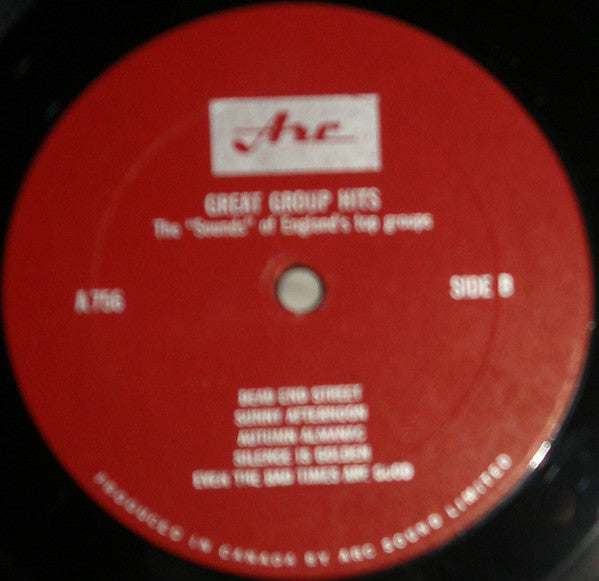 The Sounds Of England's Top Groups : Great Group Hits In Groups Of 3+2 (LP, Album)