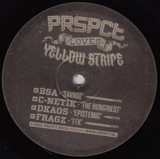 Various : PRSPCT Loves Yellow Stripe (12")