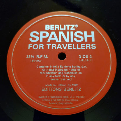 Unknown Artist : Spanish For Travellers (LP, Album)